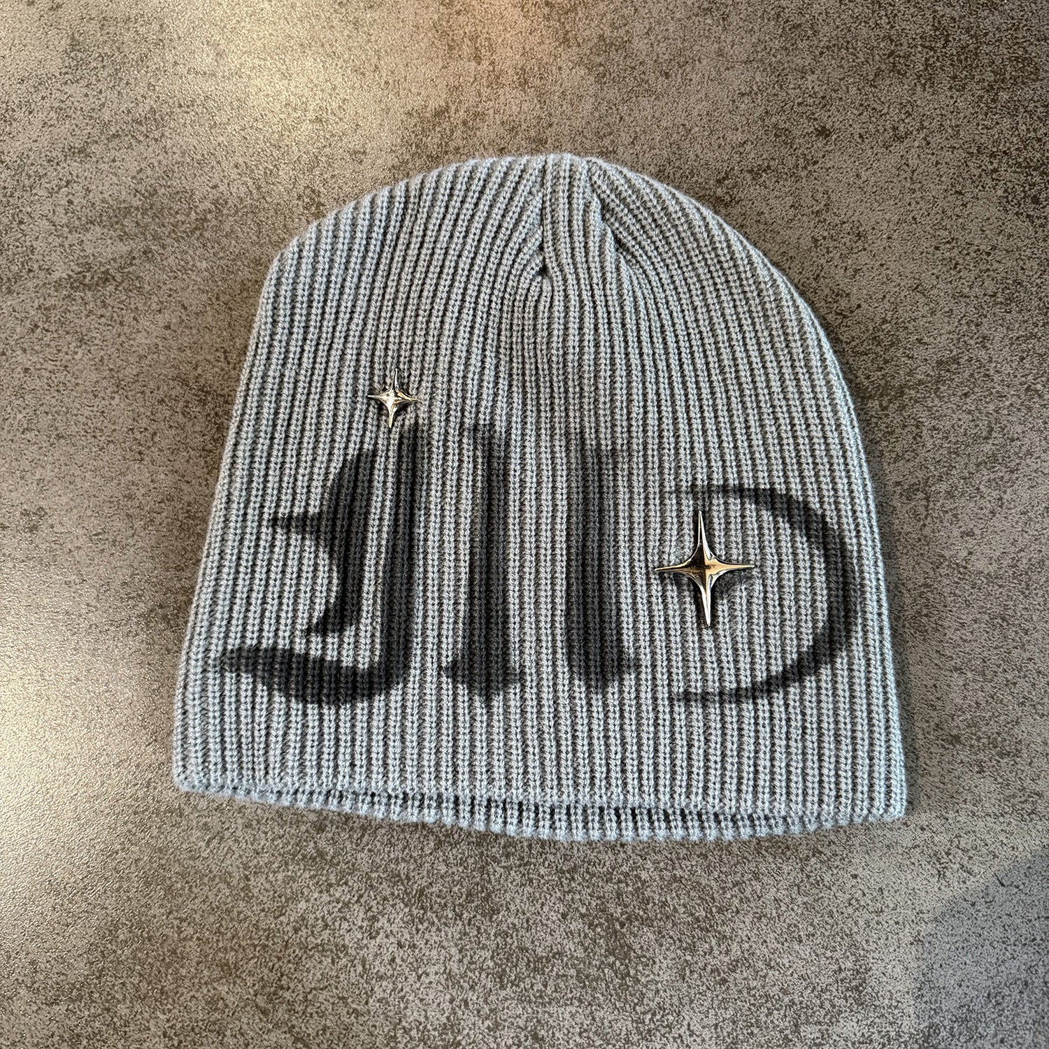 Metallic Star Beanie