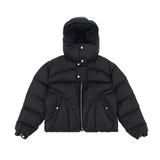 Thick 'Zyco' Hooded Jacket Black, XS - Streetwear - Slick Street