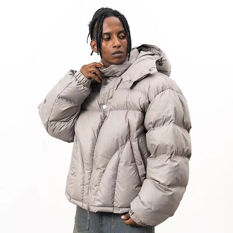 Thick 'Zyco' Hooded Jacket , - Streetwear - Slick Street