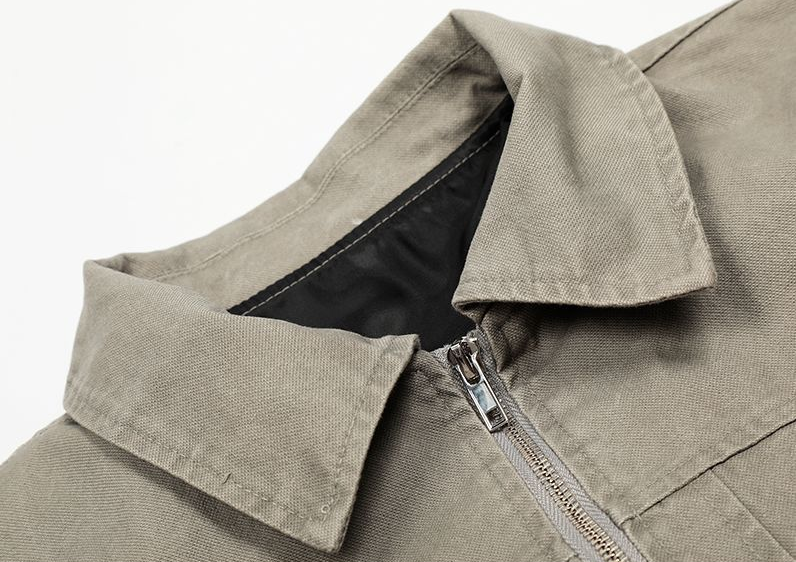 Versatile Workwear Jacket , - Streetwear Jacket - Slick Street