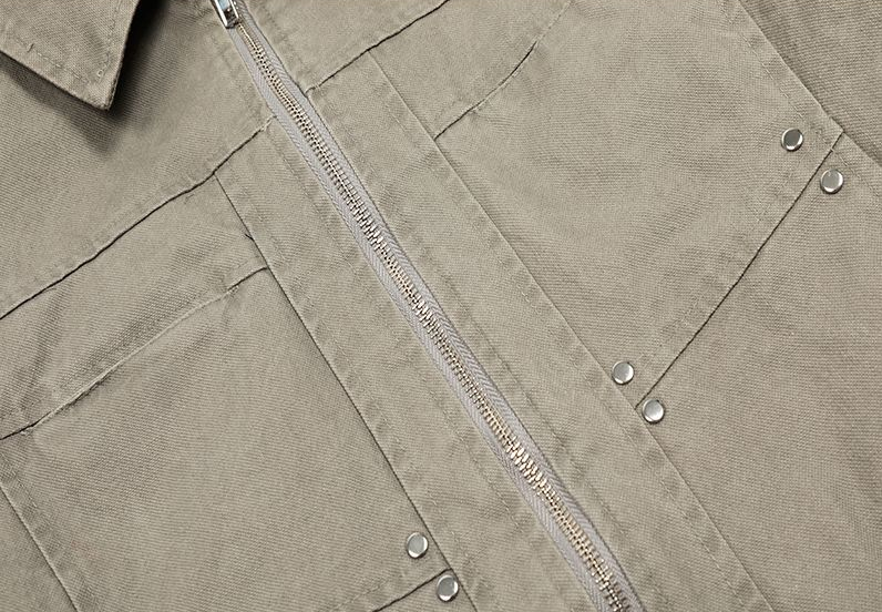 Versatile Workwear Jacket , - Streetwear Jacket - Slick Street