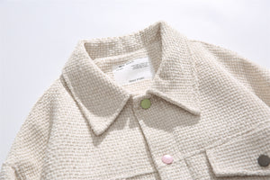 Kuye Japanese Heavy Knit Jacket , - Streetwear Jacket - Slick Street