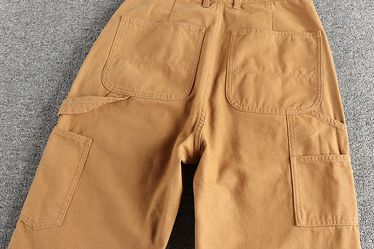 Canvas Carpenter Pants , - Streetwear Pants - Slick Street