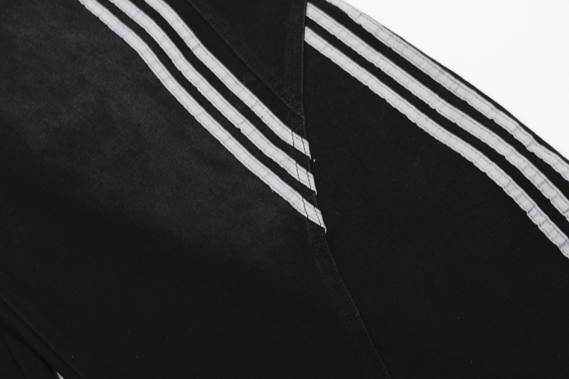 Panel Stripe Baggy Jeans , - Streetwear Jeans - Slick Street