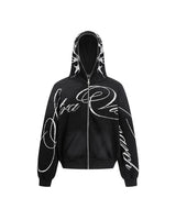 Vice Script Zip Hoodie