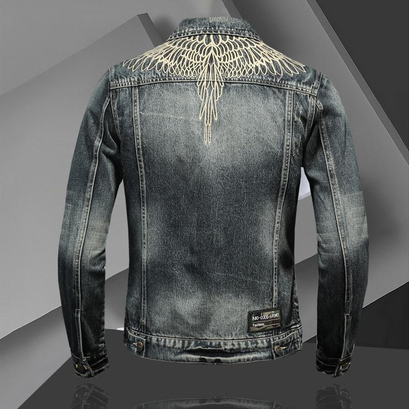 Eagle Denim Jacket , - Streetwear Jackets - Slick Street