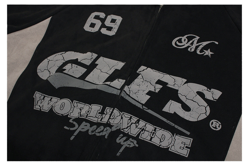 Velocity 69 Zip Hoodie , - Streetwear Hoodie - Slick Street