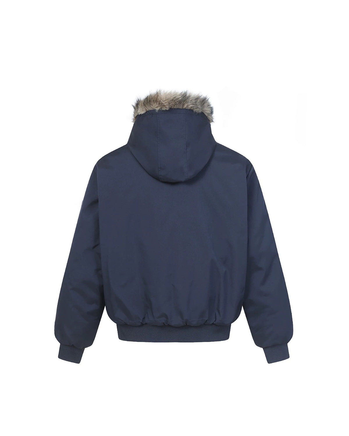 Ares 1985 Fur Hood Bomber Jacket , - Streetwear Jacket - Slick Street