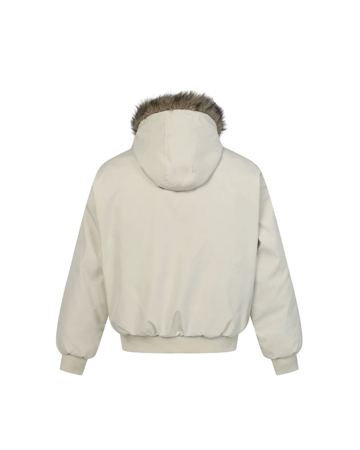 Ares 1985 Fur Hood Bomber Jacket , - Streetwear Jacket - Slick Street