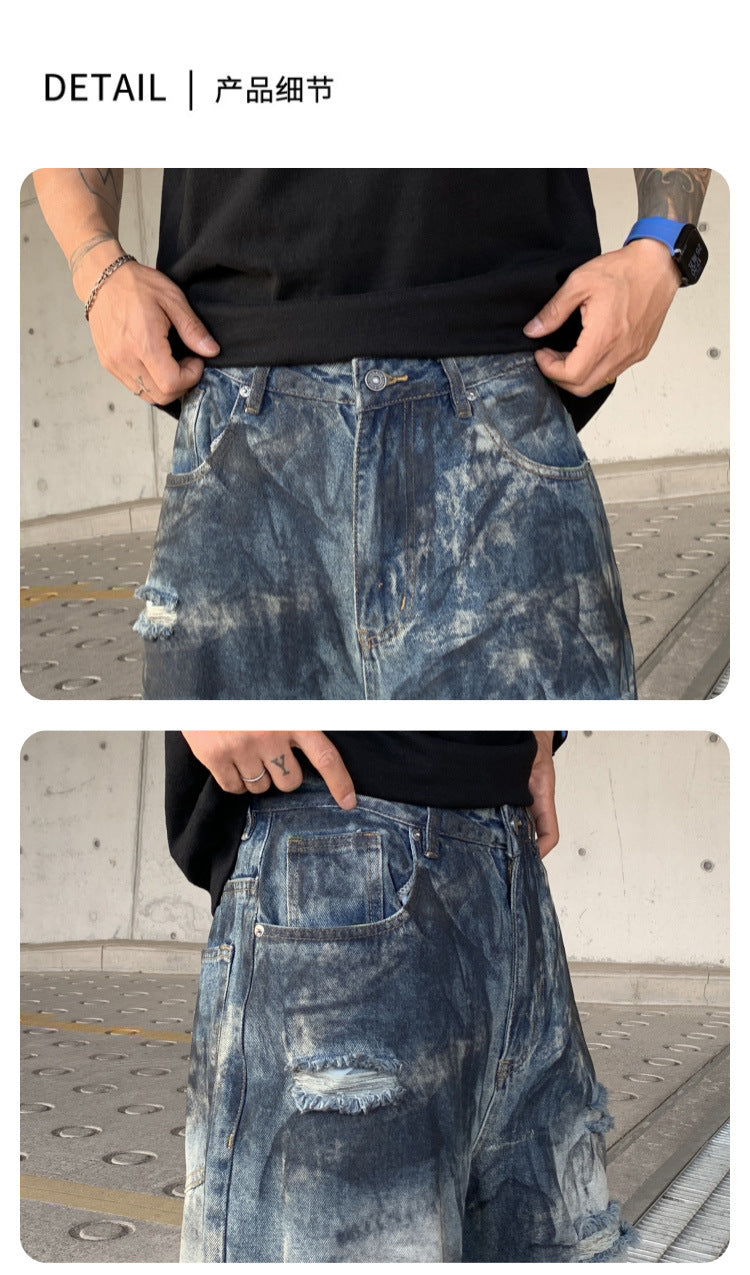 Ravage Destroyed Jeans , - Streetwear Jeans - Slick Street