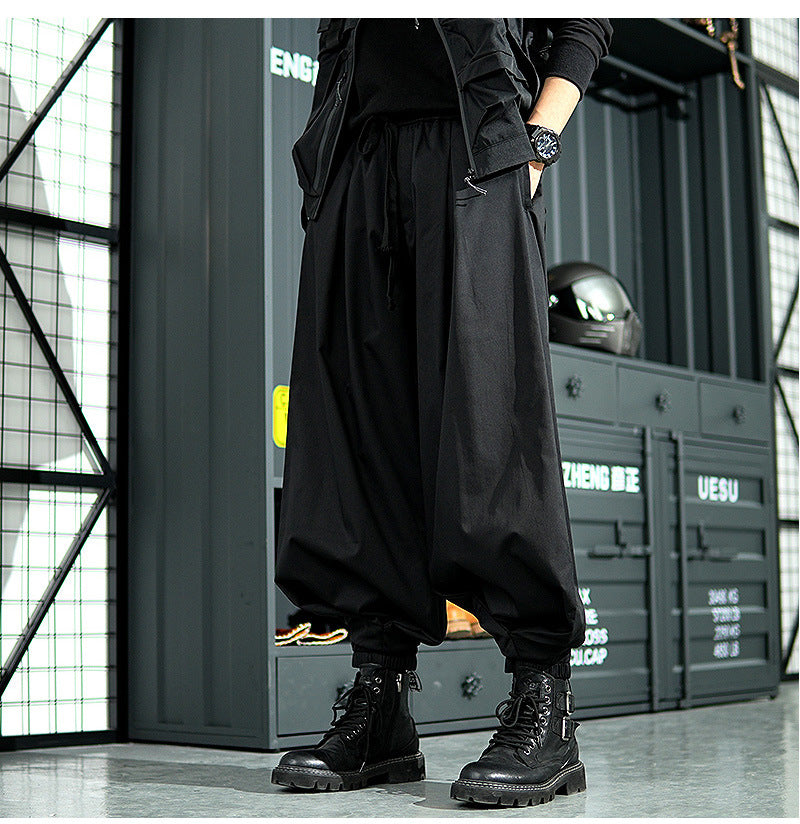 Japanese Dark Lantern Pants , - Streetwear Pants - Slick Street