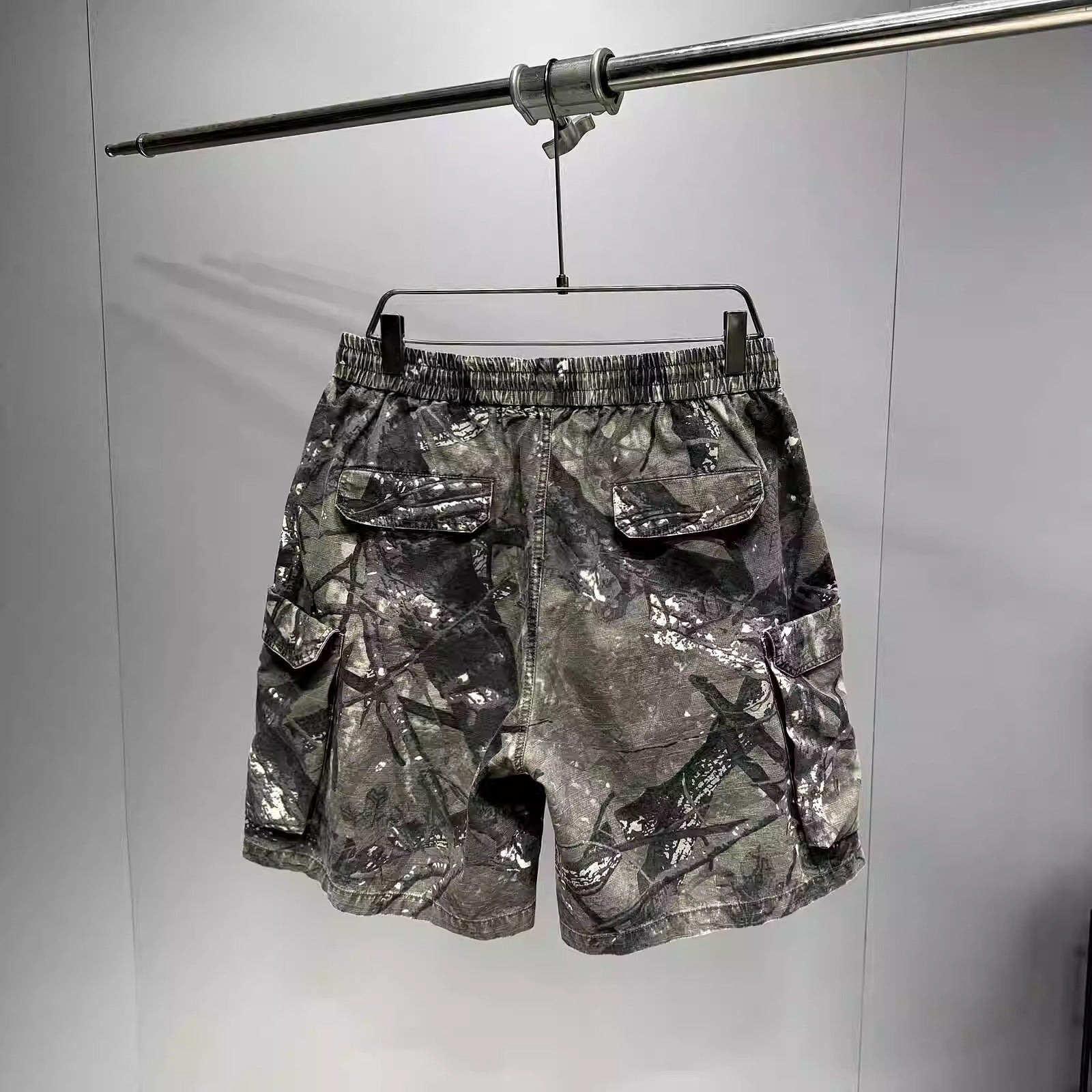 Terrain Camo Cargo Shorts , - Streetwear Shorts - Slick Street