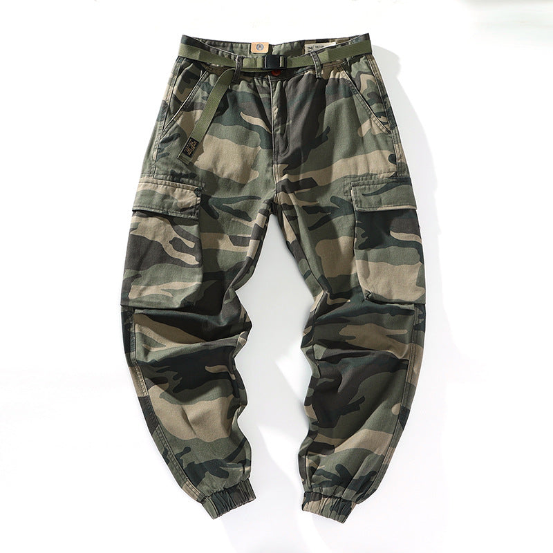 Eagle Camo Slim Fit Cargo Pants 8019A, 29 - Streetwear Cargo Pants - Slick Street