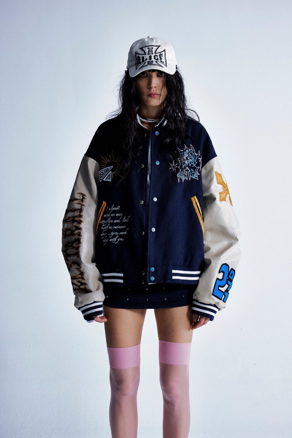 Afterhours Varsity Jacket , - Streetwear Jacket - Slick Street