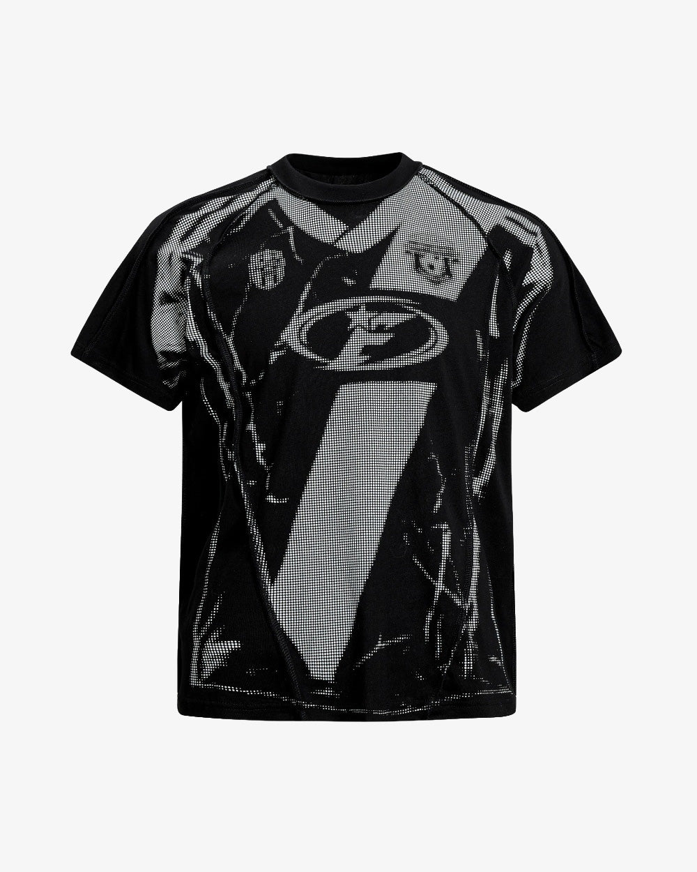 Mosaic Loose Sports Jersey , - Streetwear T-Shirts - Slick Street