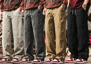 Nylon Carpenter Pants , - Streetwear Pants - Slick Street
