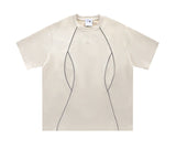 Minimalist Urban T-Shirt Apricot, XS - Streetwear T-Shirt - Slick Street