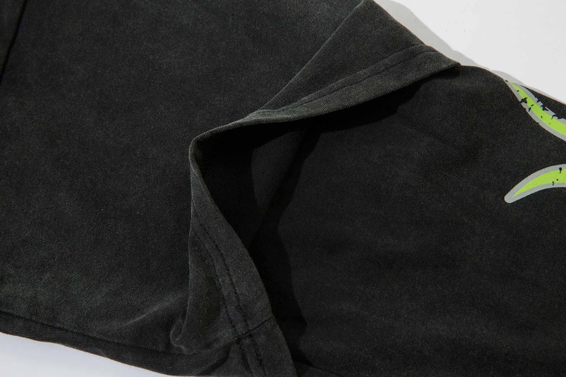 Green Flame '88' Long Sleeve Tee , - Streetwear - Slick Street