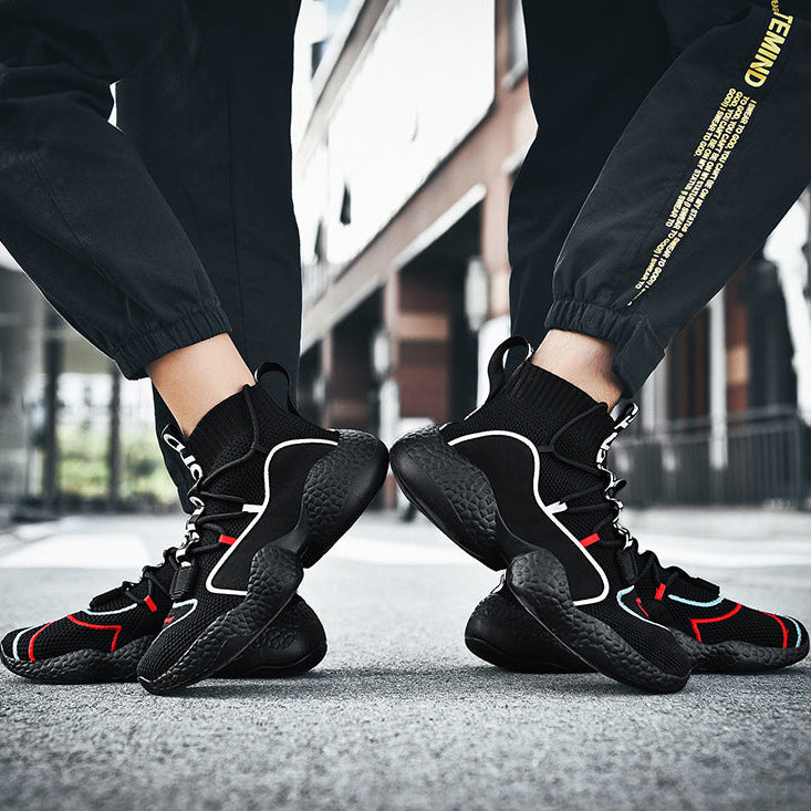 Orbit Knit Runners - Midnight Orbit , - Streetwear Shoes - Slick Street