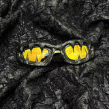 Venom Drip Resin Sunglasses Arctic Yellow, 14.8*12.2*5CM - Streetwear Accessories - Slick Street