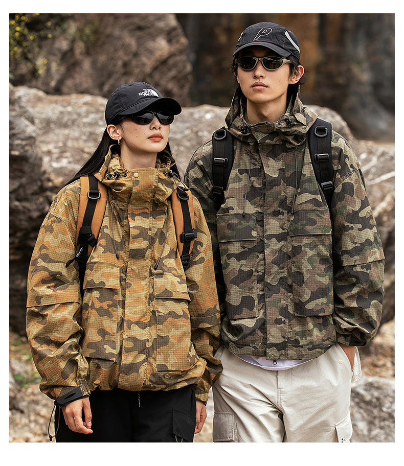 Spring Mountain V1 Lightweight Nylon Jacket , - Streetwear Jacket - Slick Street