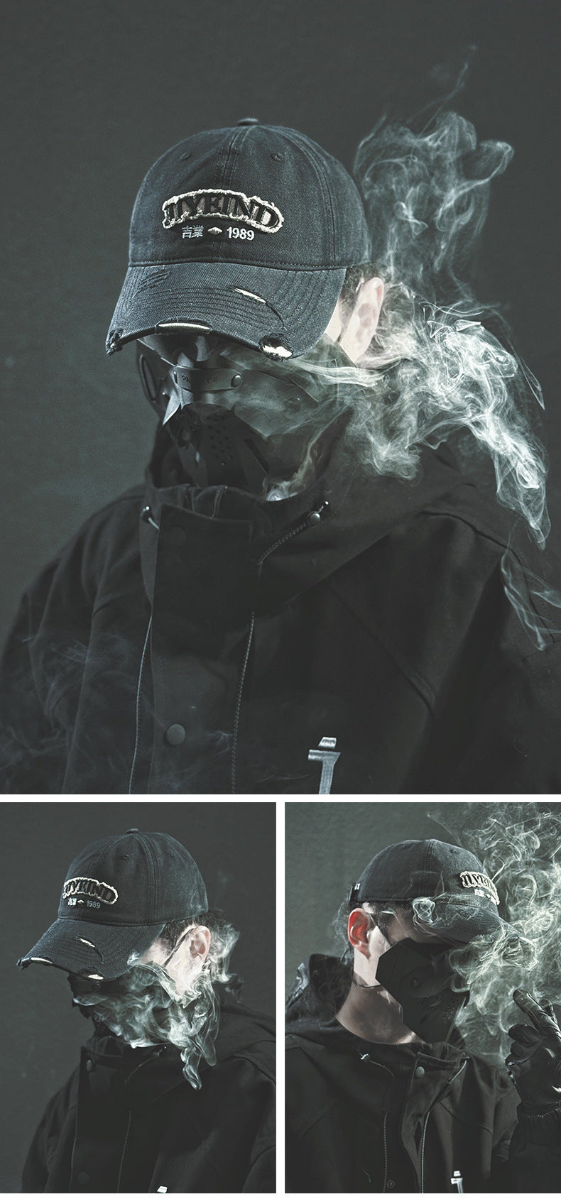 Jiyeind 1989 Baseball Cap , - Streetwear - Slick Street