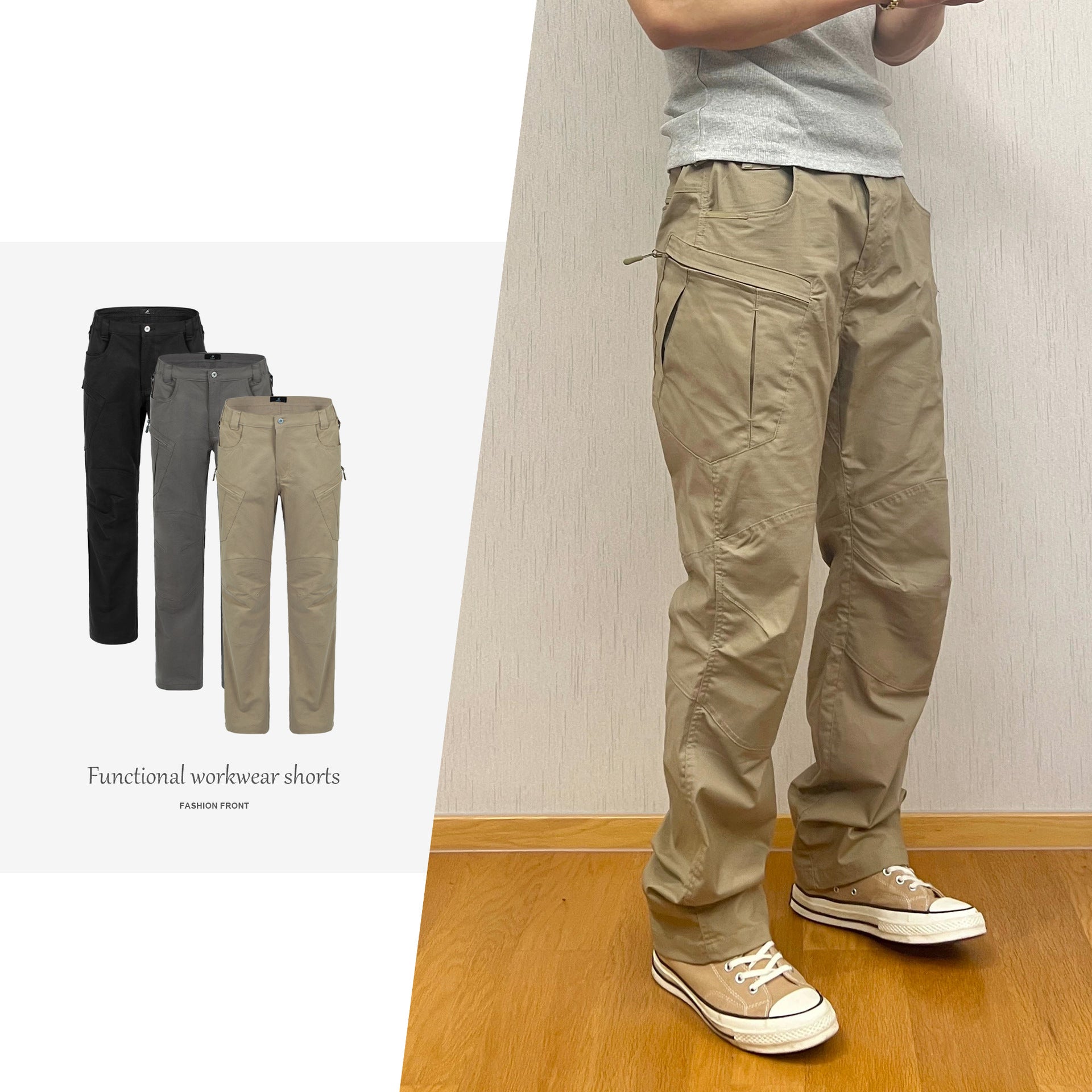 Kayu Hermit Tactical Cargo Pants , - Streetwear Cargo Pants - Slick Street