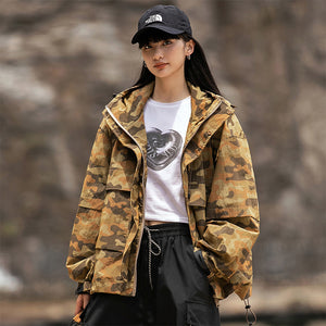 Spring Mountain V1 Lightweight Nylon Jacket Yellow, XS - Streetwear Jacket - Slick Street