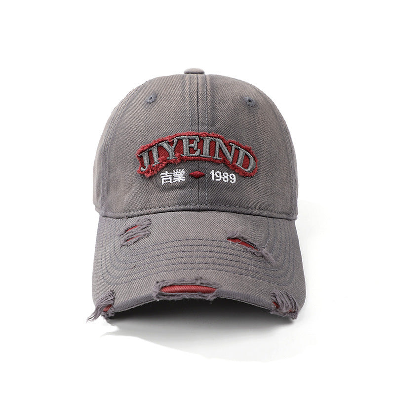 Jiyeind 1989 Baseball Cap Grey, Adjustable - Streetwear - Slick Street
