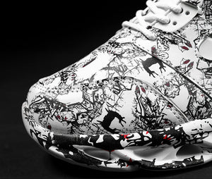 Ghost Runners - Arctic Marble , - Streetwear Shoes - Slick Street