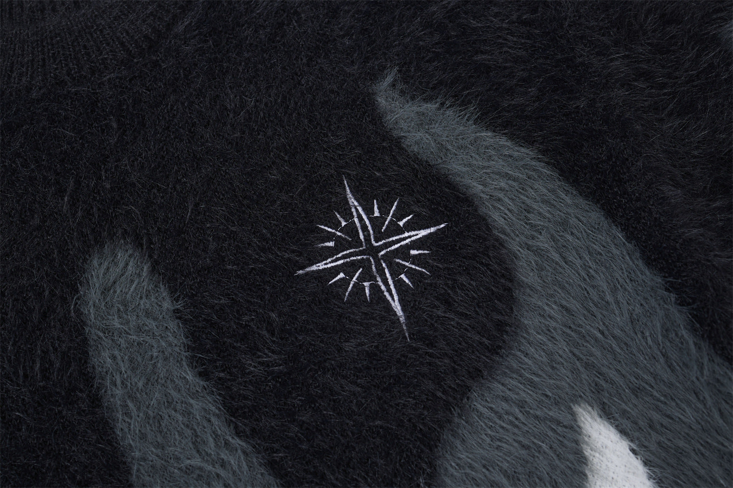Ash Flame Knit Sweatshirt , - Streetwear Sweatshirt - Slick Street