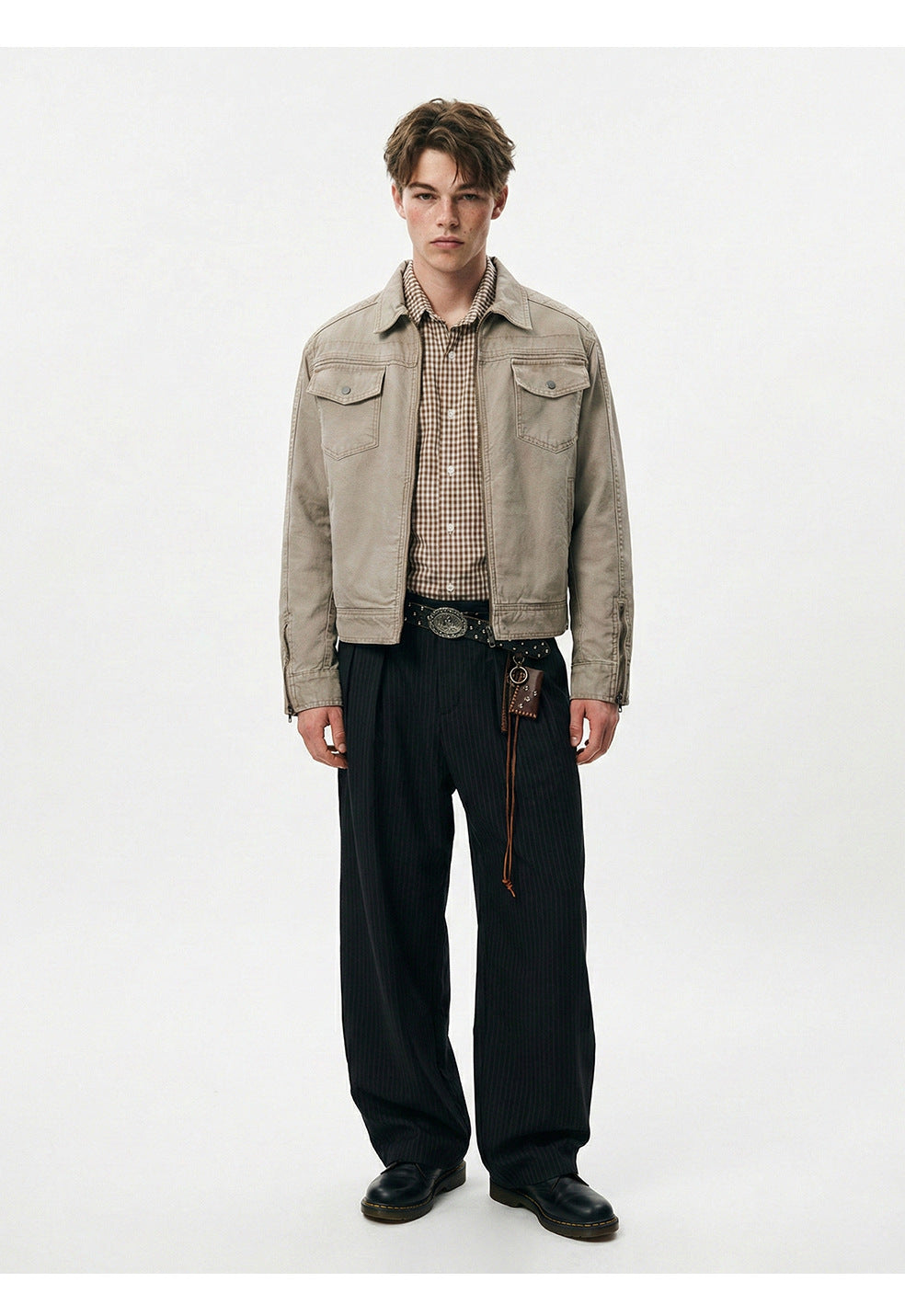 Cory Workwear Zip Jacket , - Streetwear Jacket - Slick Street
