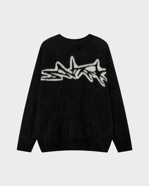 Thick 'Jaq' Knitted Sweater , - Streetwear - Slick Street