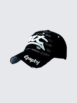 Bat Gaphy Distressed Baseball Cap (15 Colours) , - Streetwear Hats - Slick Street