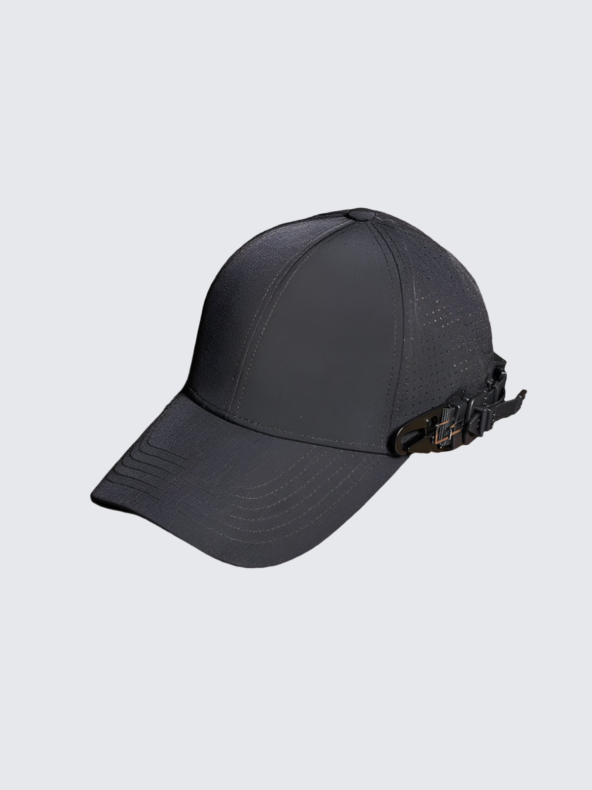 Plain Black Adjustable Cap , - Streetwear Cap - Slick Street