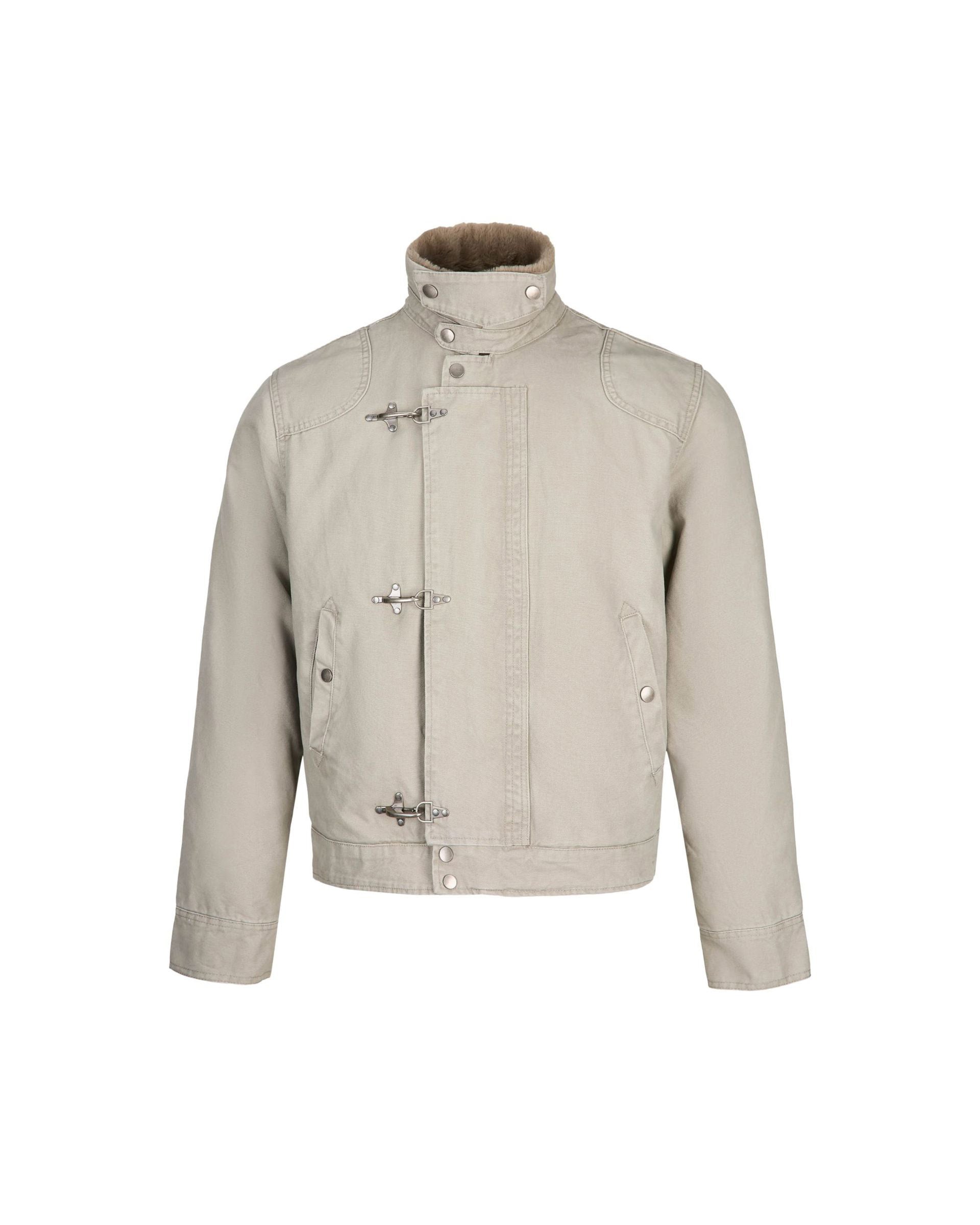 Voss Latch Jacket Gray, XS - Streetwear Jacket - Slick Street