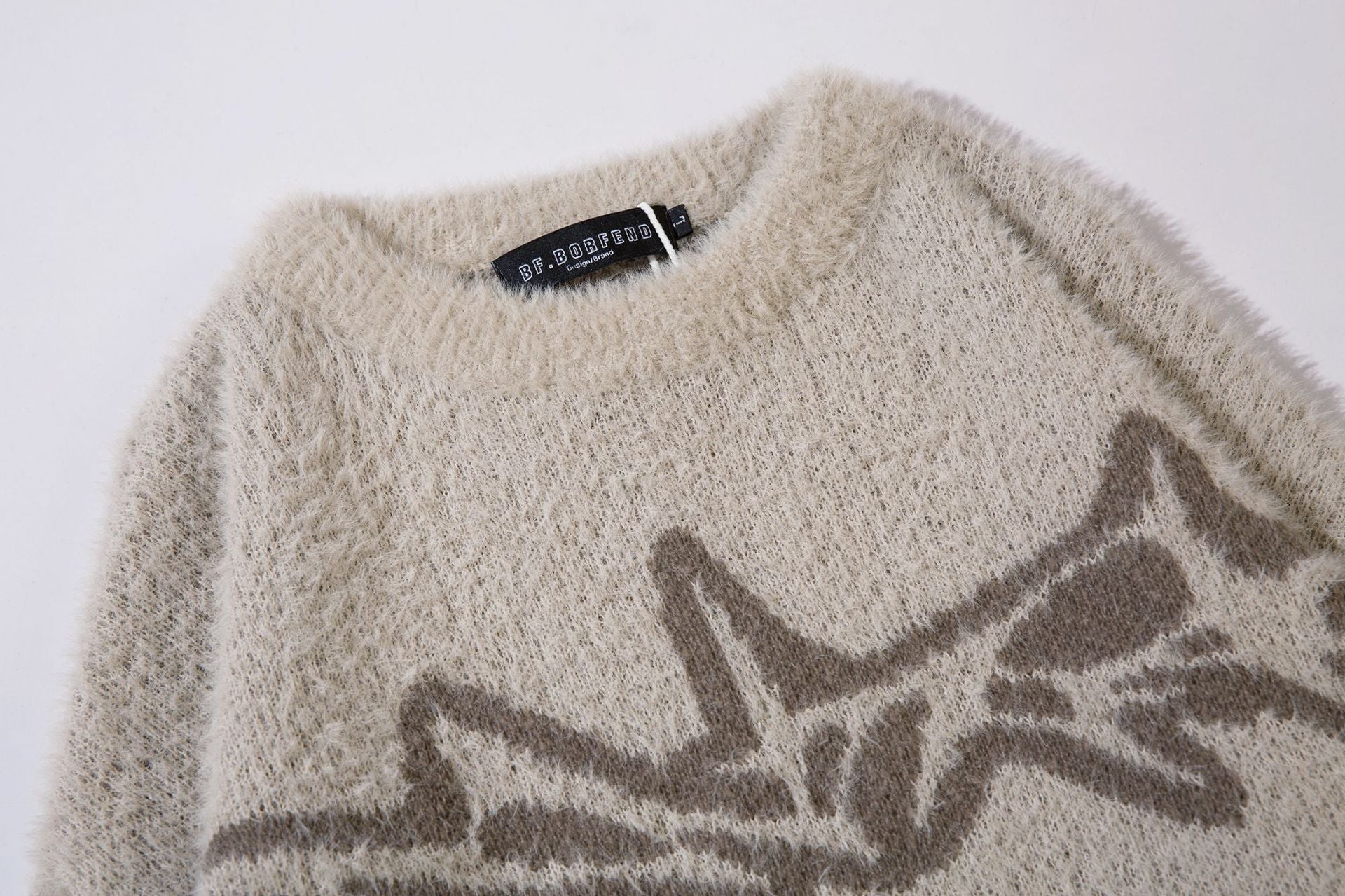 Thick 'Jaq' Knitted Sweater , - Streetwear - Slick Street