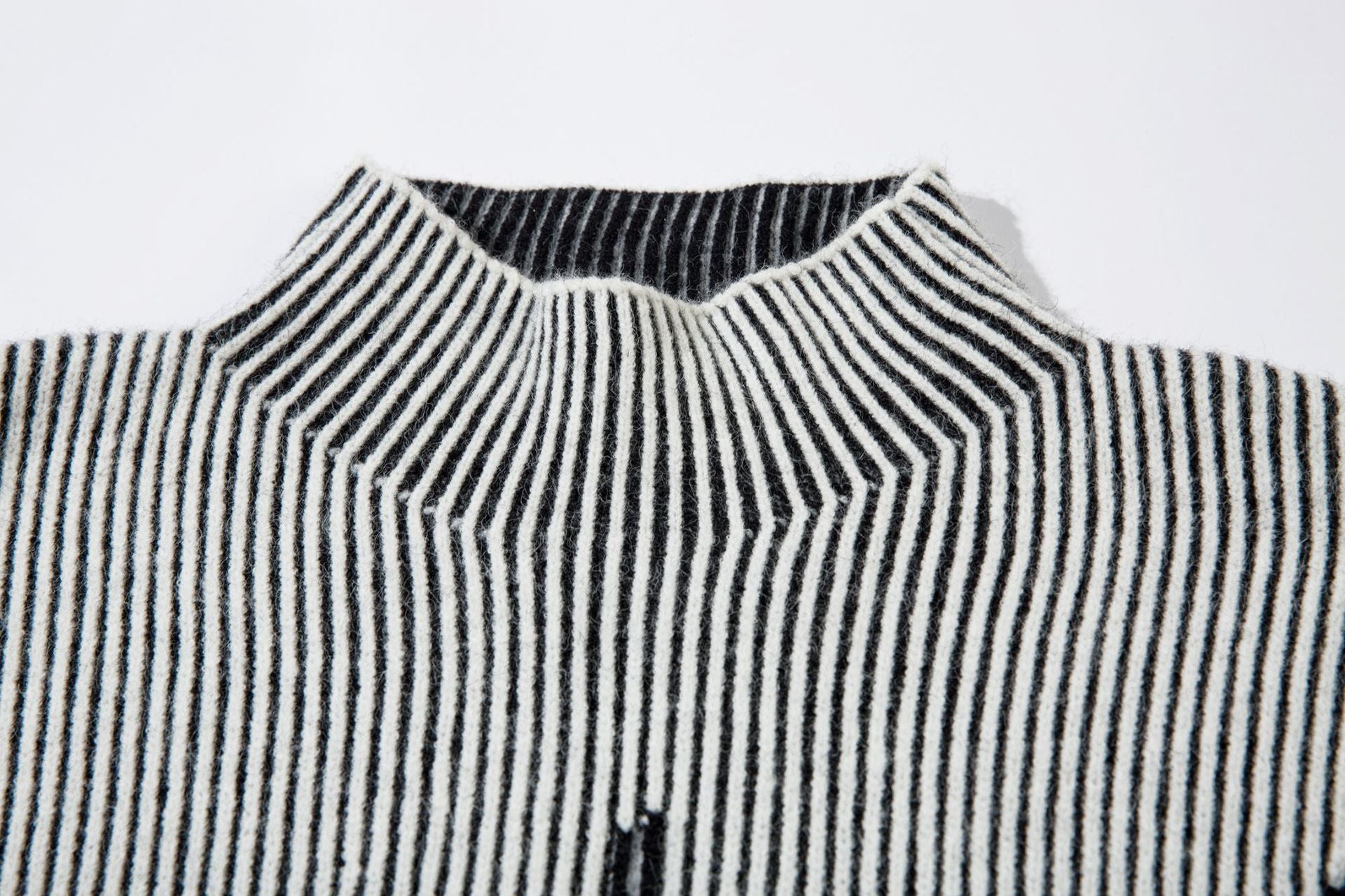 Reversible Retro Turtleneck Sweatshirt , - Streetwear Sweatshirts - Slick Street