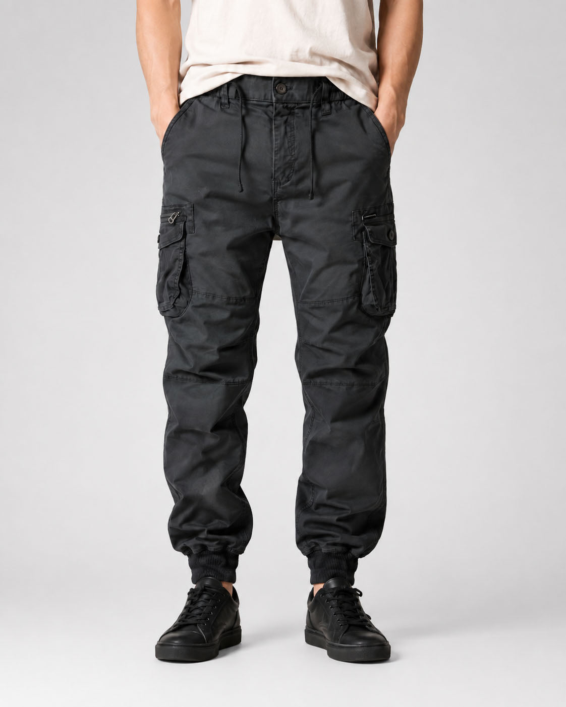 Rib Pocket Cargo Pants