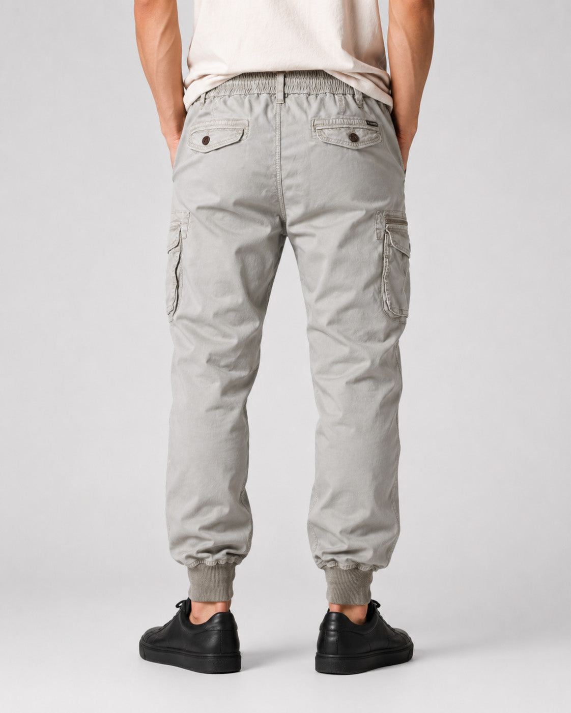 Rib Pocket Cargo Pants , - Streetwear Cargo Pants - Slick Street