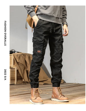 Tactical Elastic Waist And Ankle Pants , - Streetwear Pants - Slick Street