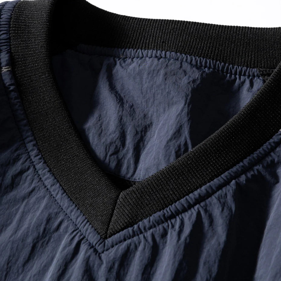 AIMATARGET Color Block Long Sleeve Over Jacket , - Streetwear Jacket - Slick Street