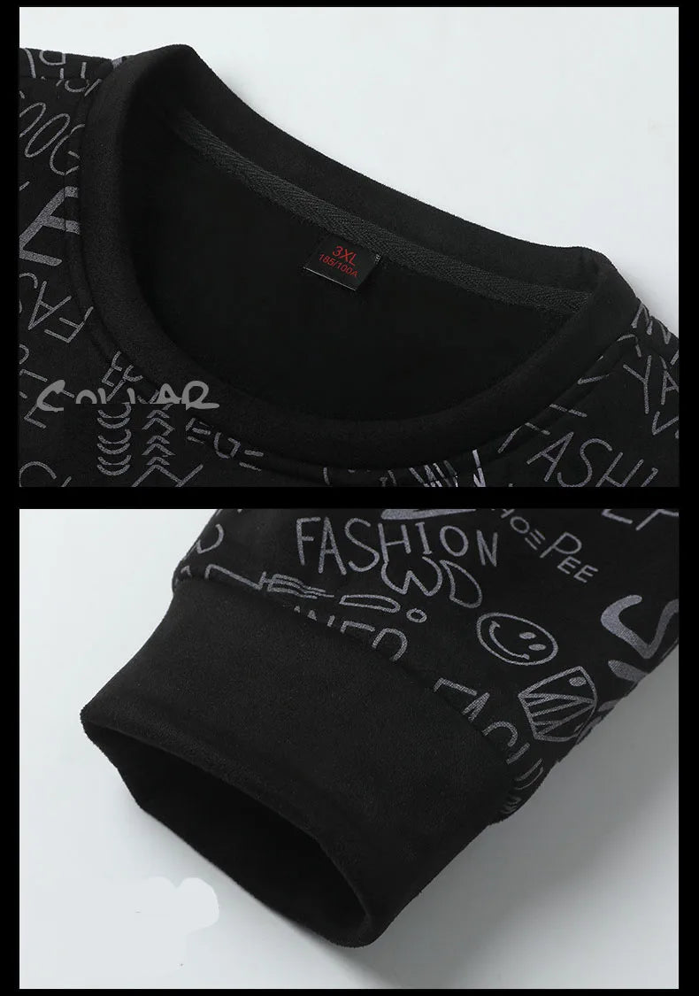 Letter Printing O-Neck Sweater , - Streetwear Sweater - Slick Street