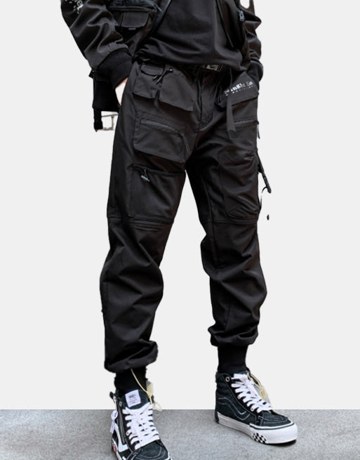 BLVCK A43 Tactical Cargo Pants ,  - Streetwear Cargo Pants - Slick Street