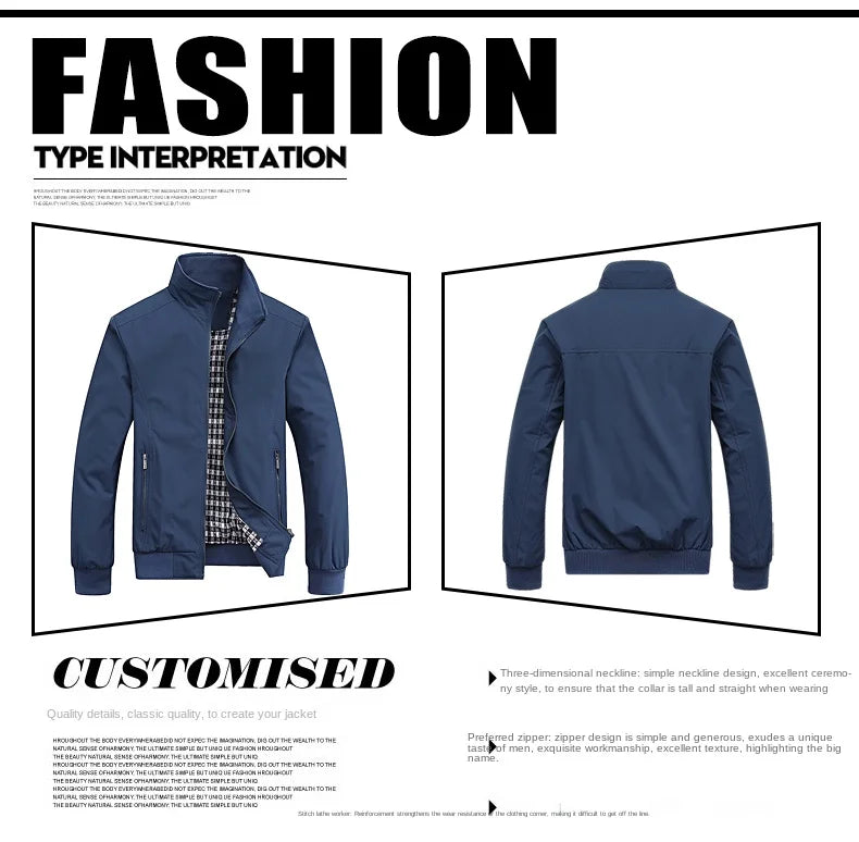 Plain Color Checkered Style Jacket , - Streetwear Jacket - Slick Street