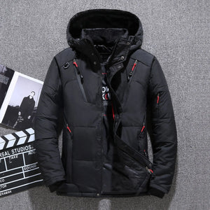 SX25 Winter Jacket Black, XS - Streetwear Jacket - Slick Street