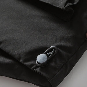 Multi Pockets Mask Style Parka Jacket ,  - Streetwear Jacket - Slick Street