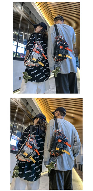 All Purpose Tie-Die Waist Bag , - Streetwear Bag - Slick Street