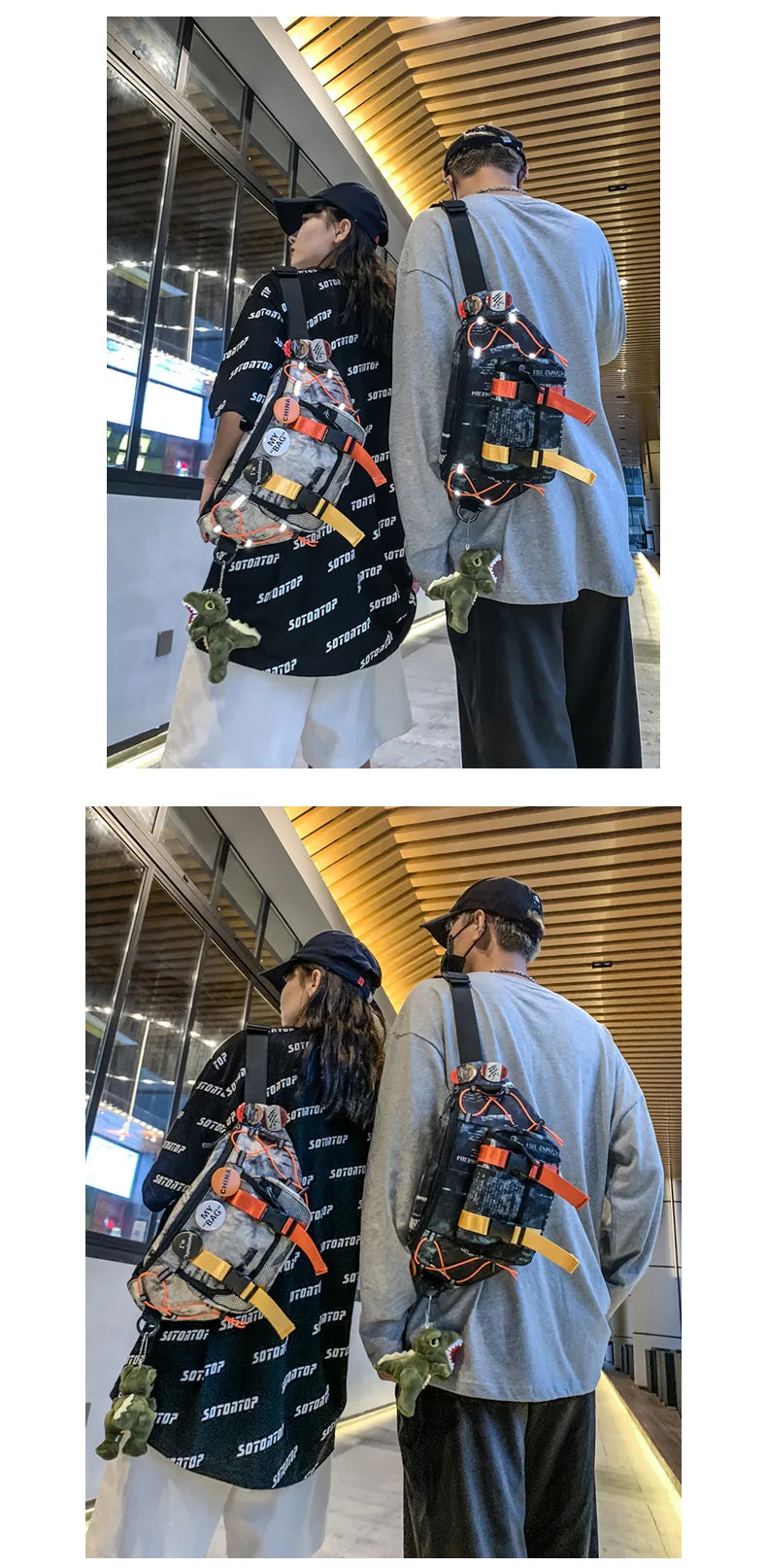 All Purpose Tie-Die Waist Bag , - Streetwear Bag - Slick Street