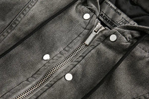 Shadowy Vintage Grunge Jacket ,  - Streetwear Jacket - Slick Street